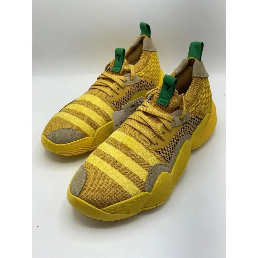 Adidas Trae Young 2.0 Men's Basketball Shoes Size 10 Hazy Yellow New